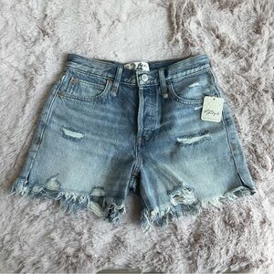 The Distressed Cutoff Short 🧿 by Free People; Size 24
